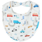 Baby Boys White City Babygrow Set, 1, hi-res